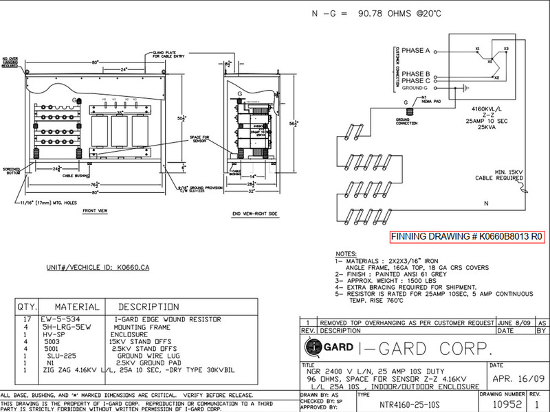 25 Amp. General Electric Industrial Systems i Gard, NTR4160-25-10S Break Master, 2400 Volts - Image 4