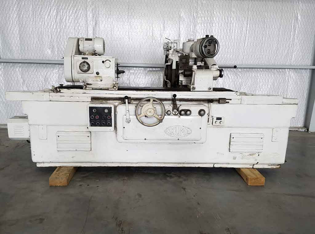 4 8" x 8" Okuma #10034, grinder. 17" grinding wheel - Image 1