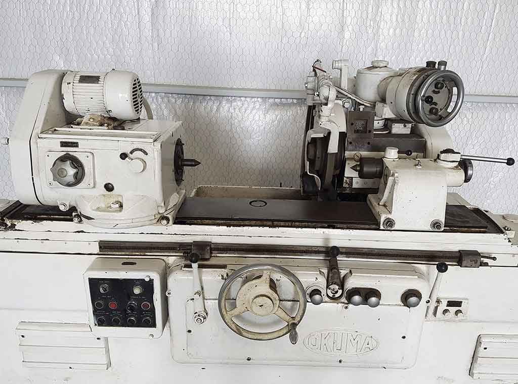 4 8" x 8" Okuma #10034, grinder. 17" grinding wheel - Image 3
