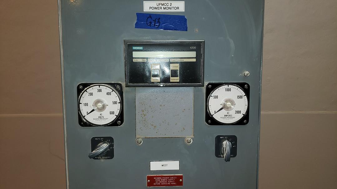 Allen-Bradley, #DC-120, Metered Input MCC, 2000 A horiz, 600 VAC, 3 phase, AS-IS - Image 6