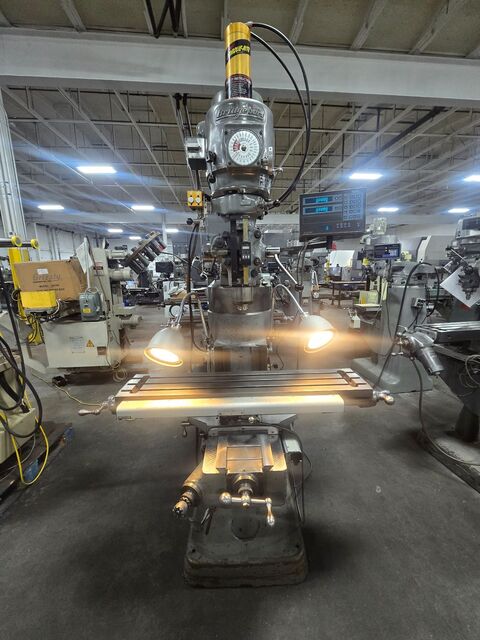 Bridgeport, vari-speed mill, 1.5 HP, 9