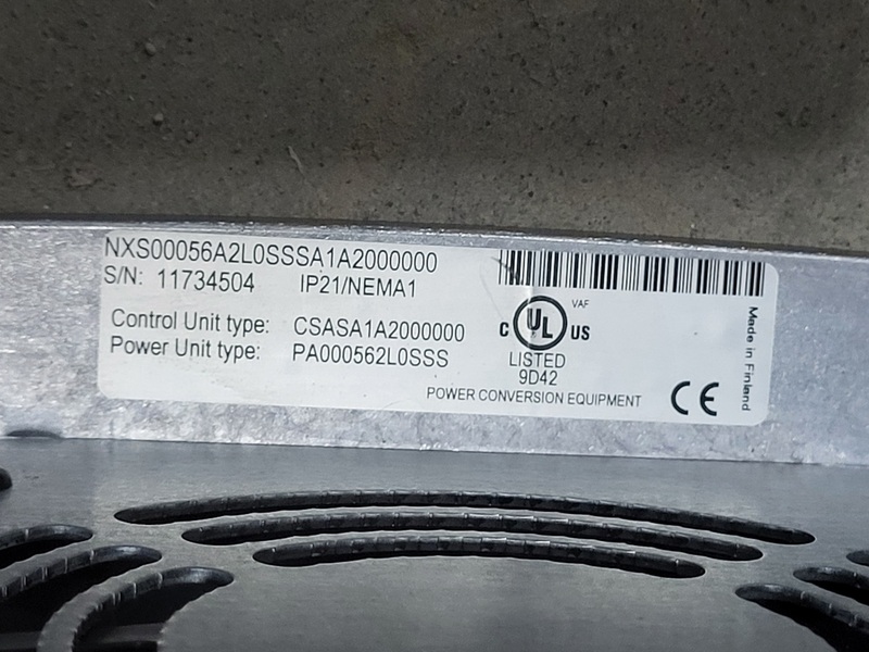 Vacon frequency converter, NXS00056A2L0SSSA1A2000000, like new - Image 4