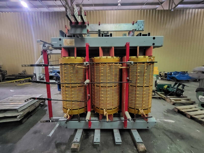 4000 KVA 24940Y/14399 Primary, 600 Secondary, General Electric CXTC4000 S002640, dry, 2003 - Image 1