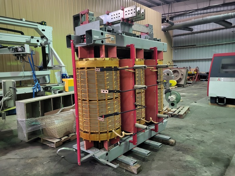 4000 KVA 24940Y/14399 Primary, 600 Secondary, General Electric CXTC4000 S002640, dry, 2003 - Image 3