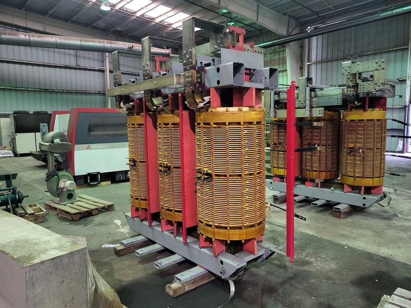4000 KVA 24940Y/14399 Primary, 600 Secondary, General Electric CXTC4000 S002640, dry, 2003 - Image 4