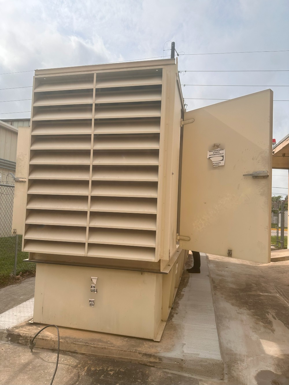 500 KW Cummins #DFEK QSX15-G9, diesel generator set, 2006 - Image 1