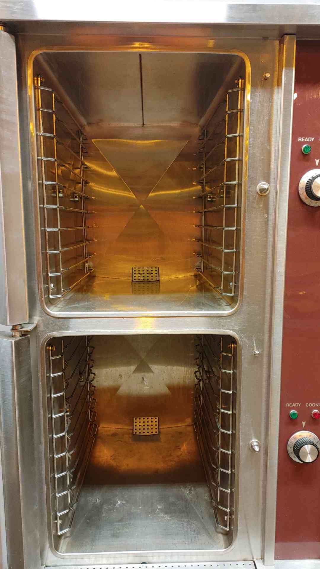 Crown Steam #GCX-10S-10, Convection Steamer - Cabinet, Natural Gas type, (10) Pans, (1) Kettle, 120 V - Image 8