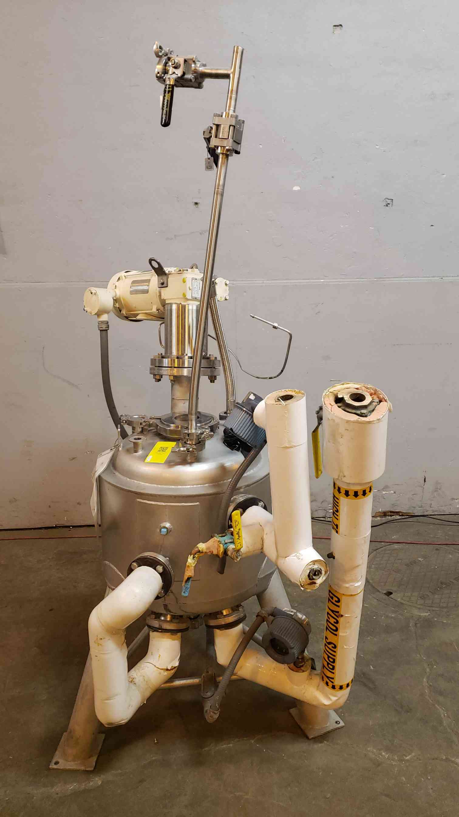 Stainless Steel Vessel, 1/3 HP Motor Agitator - Image 1