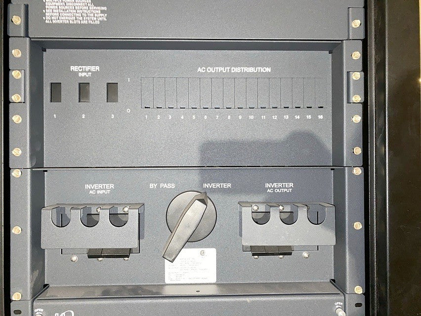 Alpha #AMPS80-2-40-MBS, Modular Power System Rectifier w/Bypass, 2 Phase, 32 kW, 40 kVA, 120-240 VAC, 48 VDC - Image 3