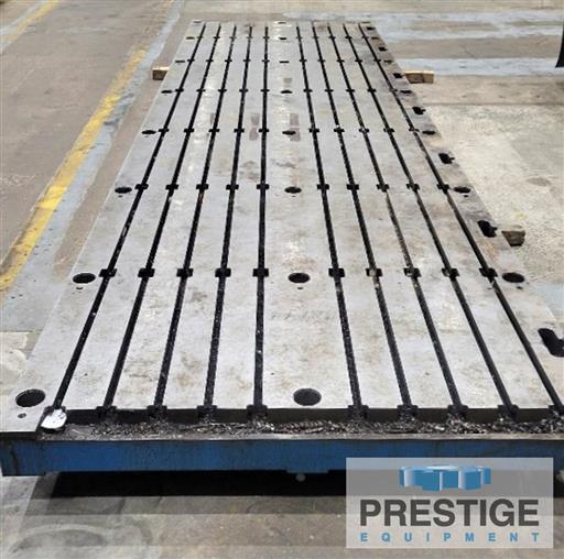 252" x 72" x 7", T-Slotted floor plate, Cast Iron construction, #43738 - Image 4