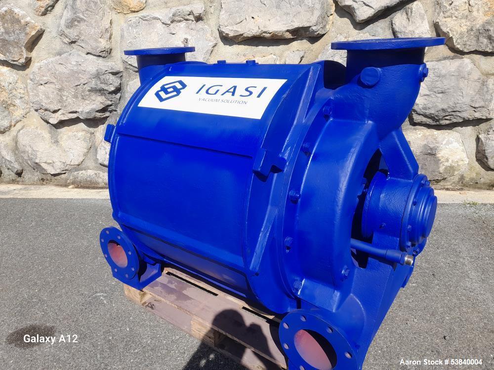 Igasi #IG3001, Industrial Liquid Ring Vacuum Pump, Suction Flow 3600 - 6000 m3/h; Vacuum 200 - 600" mm Hg, 1" - Image 2