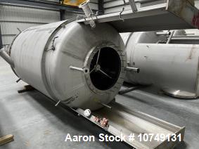 3000 gallon Gea-Niro, 304 Stainless Steel Reactor, Vertical, 43 psi @ 203°F., 6' 6" diameter, 9' 6" straight - Image 3