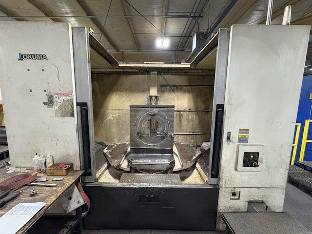 Okuma #MB-8000H, CNC horizontal machining center, 3-Axis, OPS300M, 51.1" X, 43.3" Y, 49.2" Z, 6000 RPM, 86 - Image 2