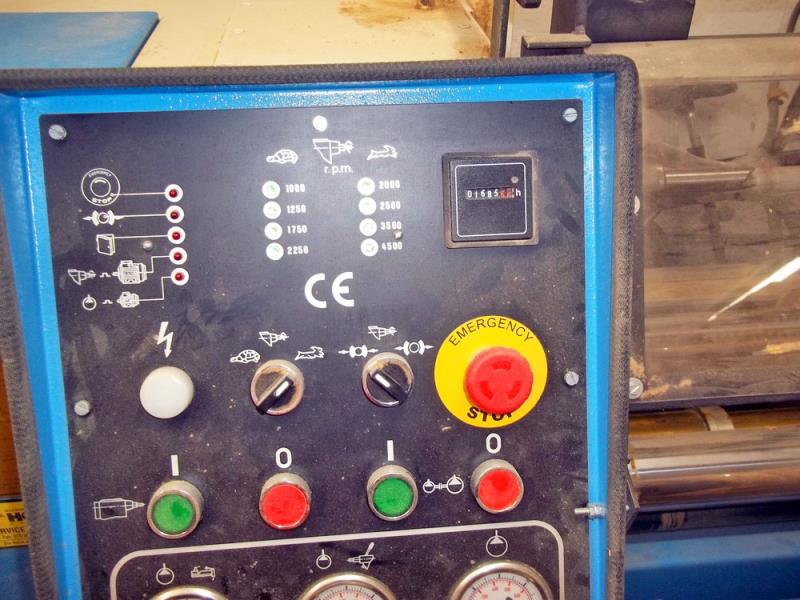 59" Frama #TC-1500, Hydraulic Copy Lathe, 12" Turning diameter, 3" Stroke, 30 FPM, (8) 1000-4500 RPM Speed - Image 4