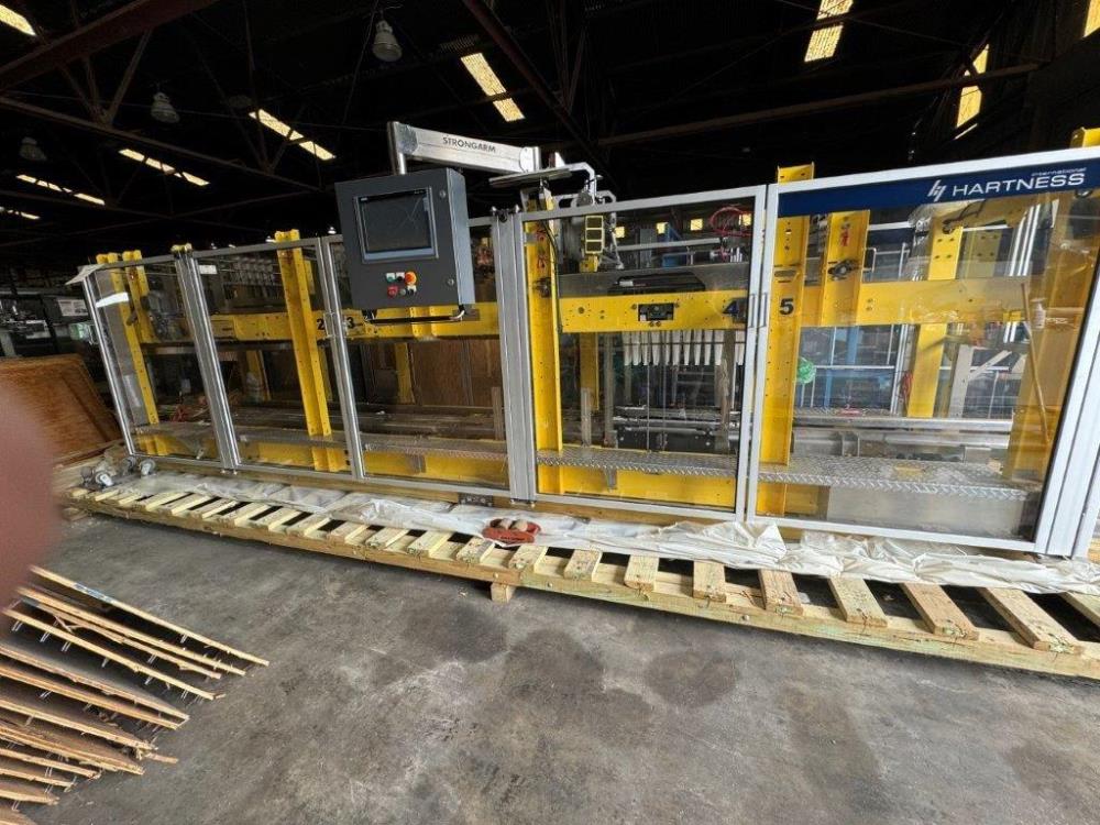 Hartness #2800, drop packer, dual drop, Servo, Siemens, 2016 - Image 2