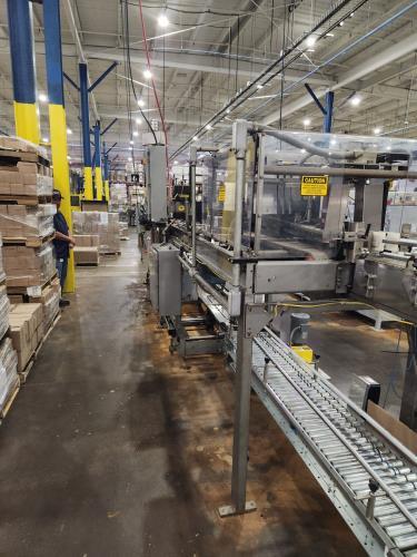 Hartness #900AT, drop packer, Servo, Micrologix 1500, high speed - Image 2