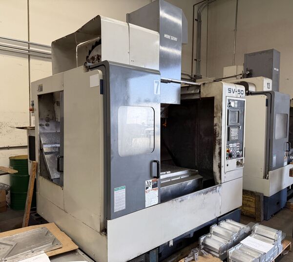 Mori Seiki #SV-50/40, CNC vertical machining center, MSC-518 Control, 31.5" X, 20" Y, 20" Z, 10000 RPM, 20 - Image 5