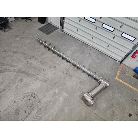 Hosokawa #DBX-Nauta, Conical Mixer Cantilever Arm & Mixing Screw, part only, for 120" diameter Nauta mixer - Image 2
