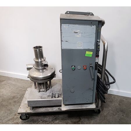 Tri-Clover #F4329MD-MBV-S, Stainless Steel tri-blender mixer, 30 HP, 4" flange dry inlet, 2" flange wet - Image 2