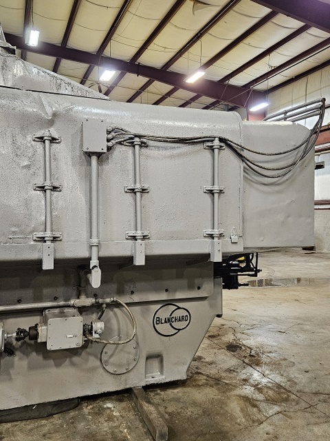 Blanchard #42-84, rotary surface grinder, 84" chuck, 42" chuck life, 42" seg wheel, 30" under wheel - Image 4