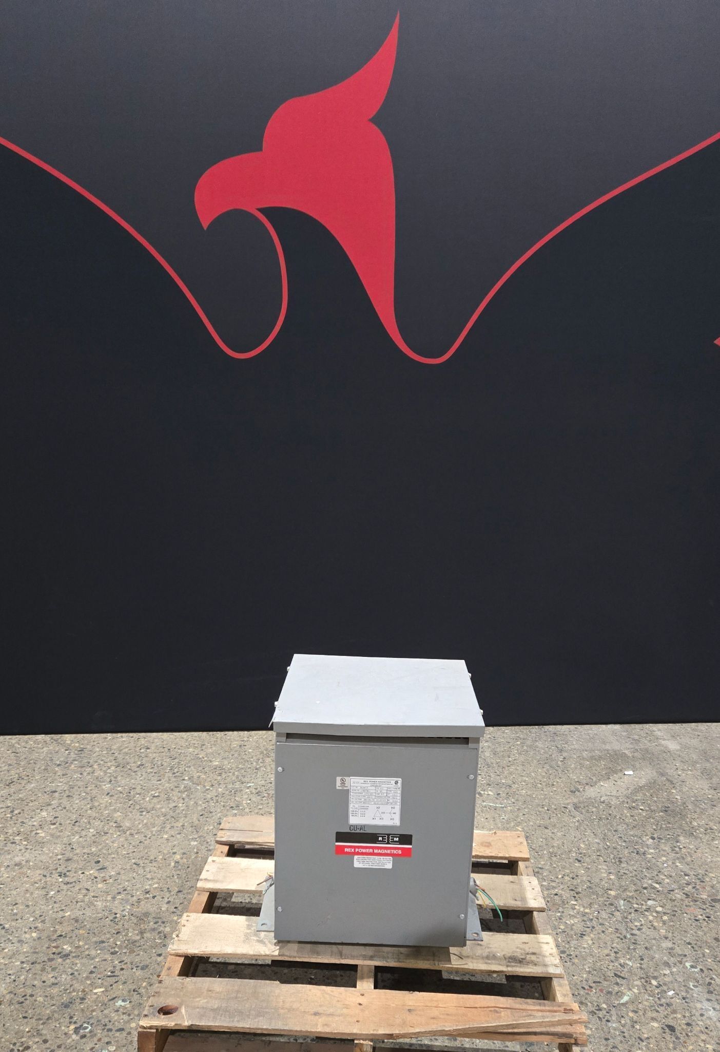 6 KVA 380 Primary, 480Y/277 Secondary, Rex Power Magnetics #BC6F-P, Transformer - Image 1