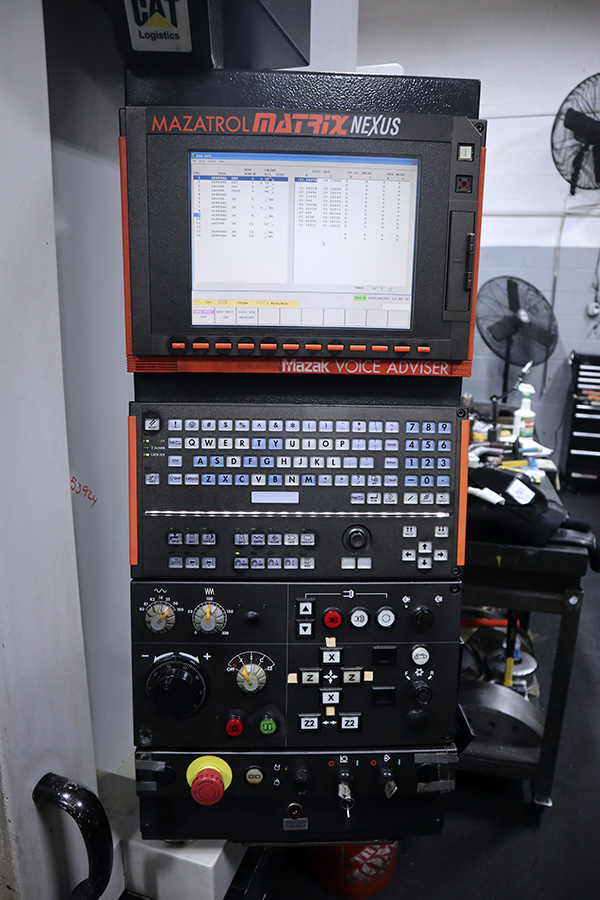 Mazak #Cybertech-4500M, CNC Lathe, 33.8" Swing, 21" Chuck, 5.5" Bar, 31.88" Turn diameter, 120" Cut length - Image 4