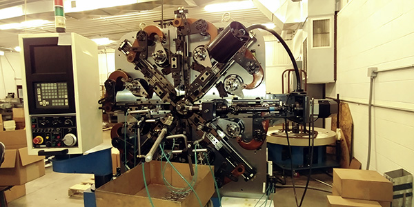 Moon #AT-S35, CNC Spring & Wire Former, .048"-1.4" Wire diameter, 0-3.15 inch//max Feed Speed, 0-80 RPM Cam - Image 1