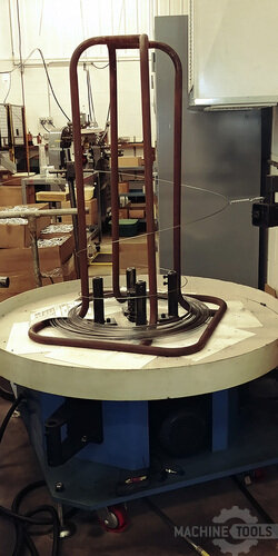 Moon #AT-S35, CNC Spring & Wire Former, .048"-1.4" Wire diameter, 0-3.15 inch//max Feed Speed, 0-80 RPM Cam - Image 8