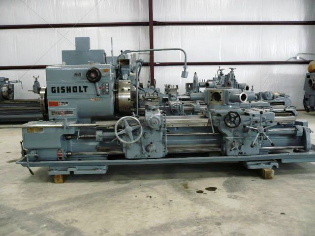 No. 4L Gisholt, saddle type turret lathe, 31-3/8" swing o/ways, 60" center, 320 RPM, A-1-20, 24" 3-Jaw chuck - Image 7