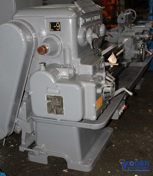 16" x 78" Lodge & Shipley engine lathe, 10-5/8" SOCS, taper att., 1160 RPM, 1955, #53702 - Image 5