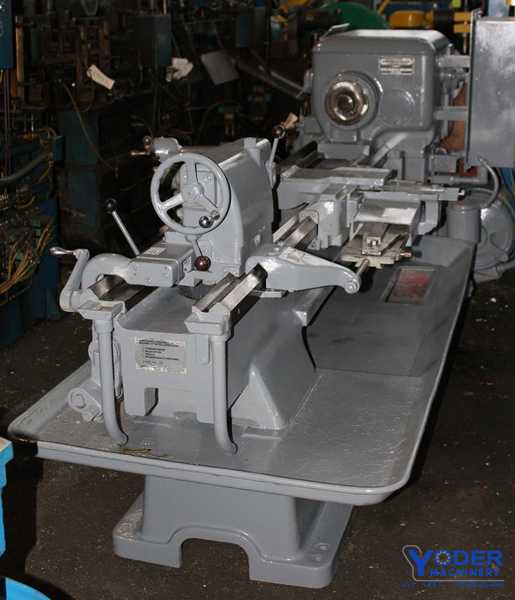 16" x 78" Lodge & Shipley engine lathe, 10-5/8" SOCS, taper att., 1160 RPM, 1955, #53702 - Image 10