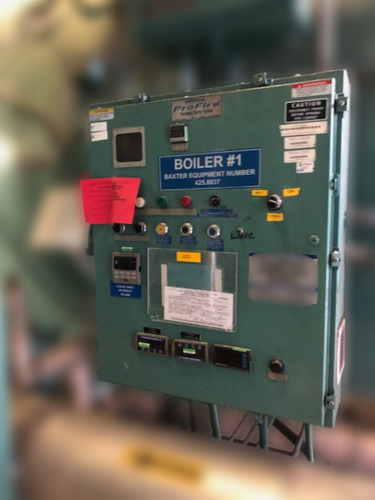 500 HP Cleaver-Brooks #CBW-700-500, 150 PSI, Steam Boiler, Natural Gas, 19,950,000 BTU/hr, 2002 - Image 2