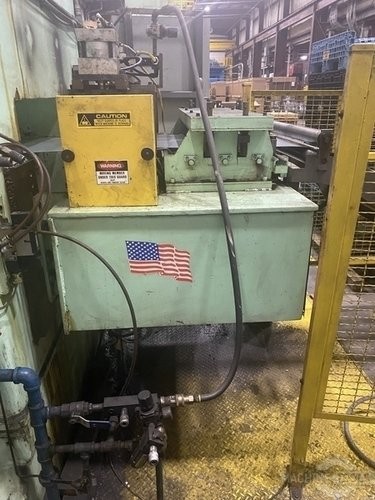 30" x .11" Coil Handling Systems, feeder with 5-roll pull through straightener - Image 1
