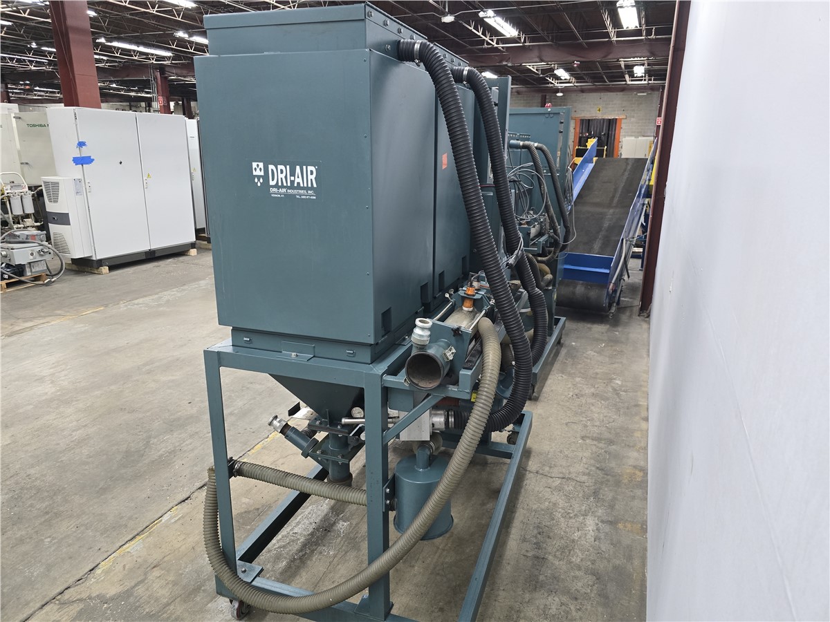 100 cfm, Dri-Air #ARID-X-100PDII, air dryer, dual hoppers, on casters - Image 5