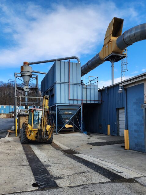 90000 cfm Scientific #SPJ-704-X4T8, baghouse dust collector, automatic pulse cleaning system - Image 4