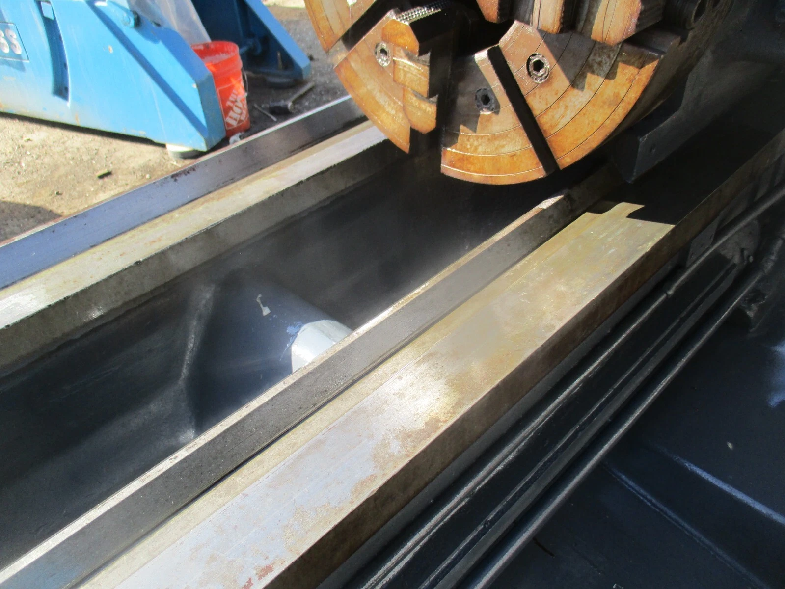 22" x 106" Axelson, oil country lathe, 9" throught hole & taper attachment - Image 3