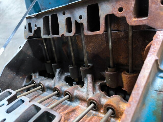 General Motors Chevrolet Chevy #461334 Gasoline Engine 4.3 V6 Truck Van Blue 200 CID, 1989 - Image 5