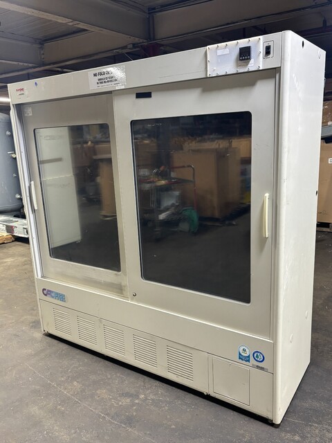 Sanyo Medicool #MPR-1012, Pharmaceutical Refrigerator 115V 1PH Stainless Lab Used - Image 2