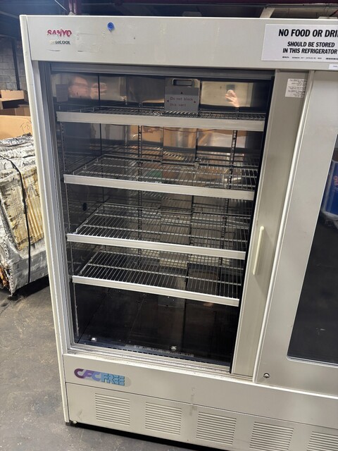 Sanyo Medicool #MPR-1012, Pharmaceutical Refrigerator 115V 1PH Stainless Lab Used - Image 8