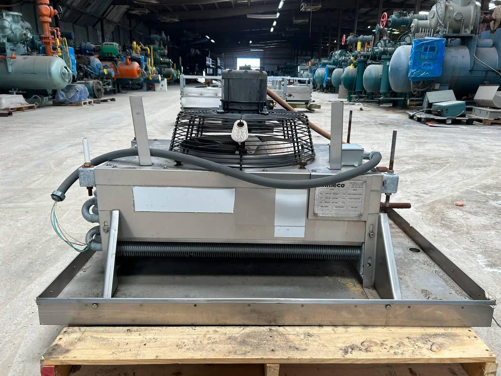 1 Fan, Imeco #ATRB-144.25, Recirculated Ammonia Evaporator Coil, 1.2 TR, 2842 cfm, R-717 - Image 3