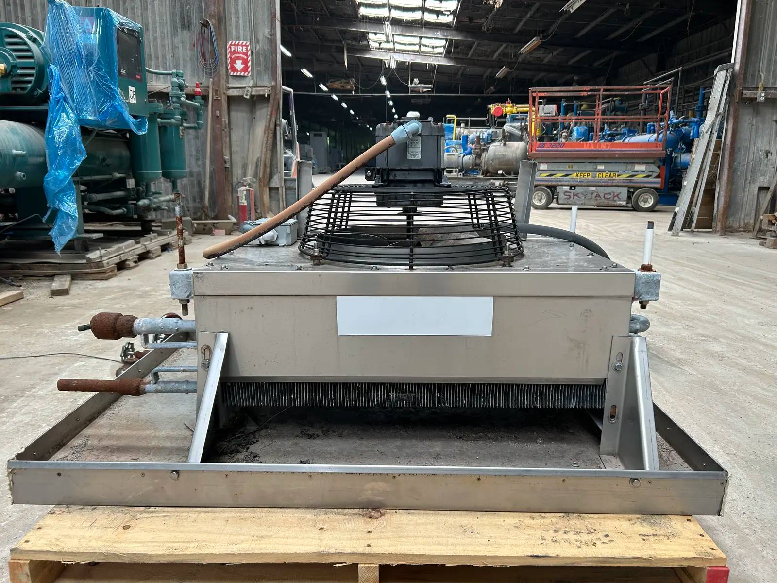 1 Fan, Imeco #ATRB-144.25, Recirculated Ammonia Evaporator Coil, 1.2 TR, 2842 cfm, R-717 - Image 4