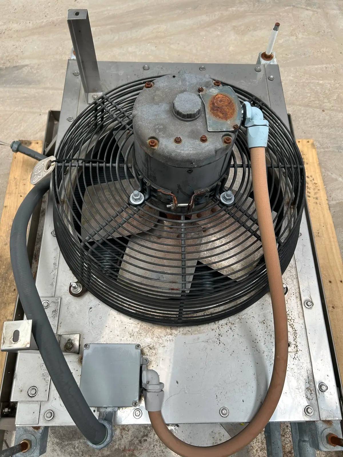 1 Fan, Imeco #ATRB-144.25, Recirculated Ammonia Evaporator Coil, 1.2 TR, 2842 cfm, R-717 - Image 8