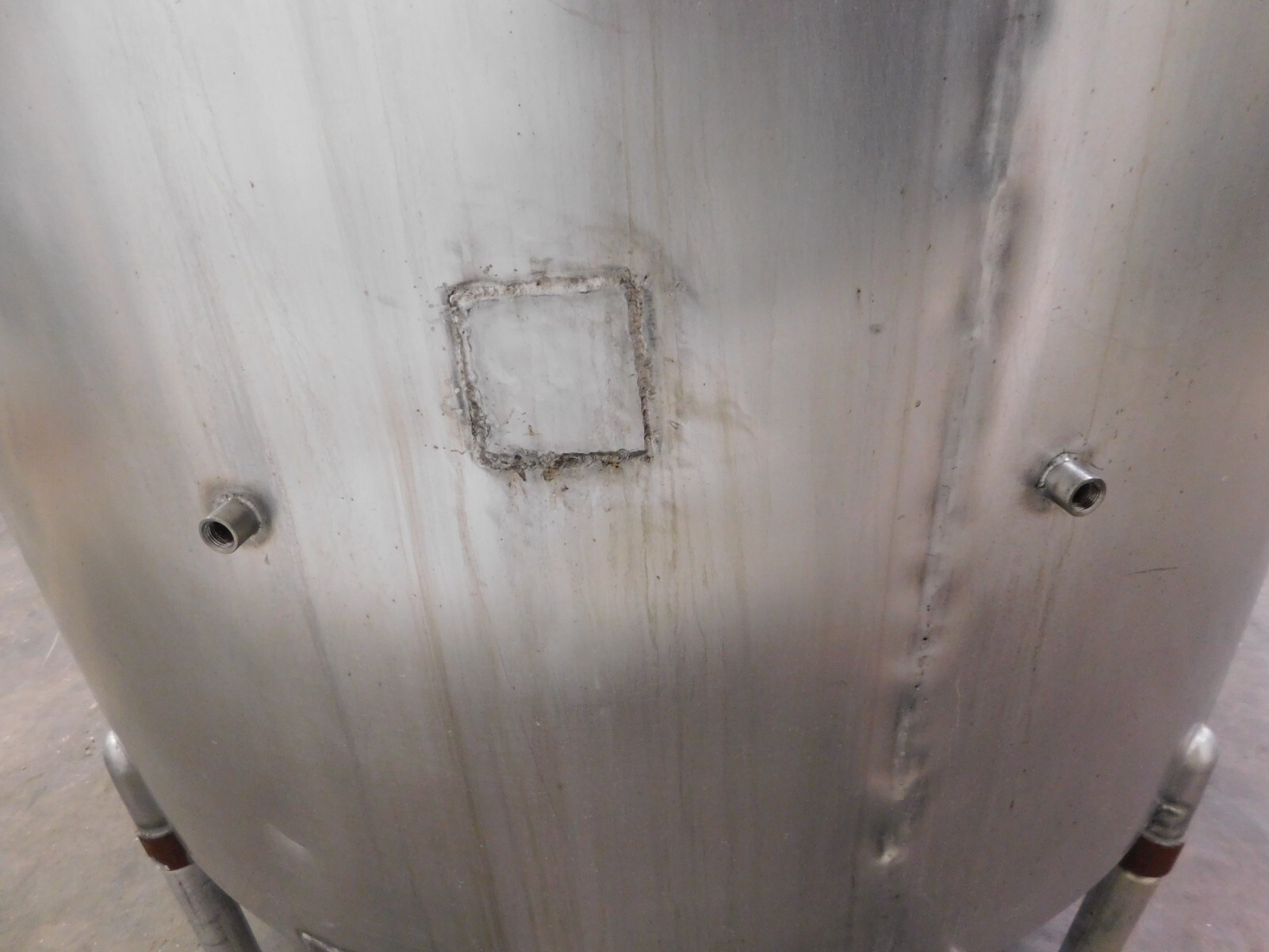 400 gallon Groen, 2 compartment open top Stainless steel tank, 54" diameter - Image 7