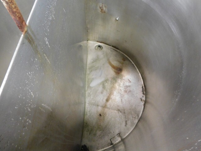 400 gallon Groen, 2 compartment open top Stainless steel tank, 54" diameter - Image 10