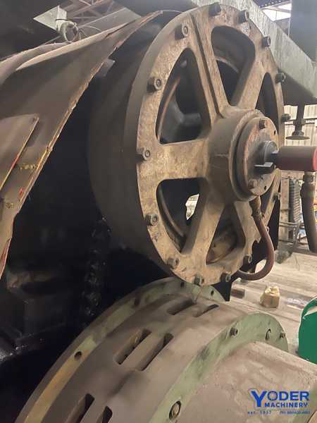 10000 lb. Wean #FR2114, motorized uncoiler, 52" width, 64" outside dimensions, air clutch, 3 HP, #56133 - Image 3