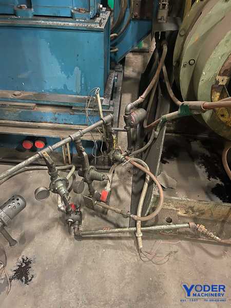 10000 lb. Wean #FR2114, motorized uncoiler, 52" width, 64" outside dimensions, air clutch, 3 HP, #56133 - Image 4