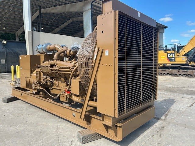 1250 KW Cummins #KTA50-G3, 1800 RPM, 60 HZ 480 Volts, 1016 hours, 1989 - Image 1