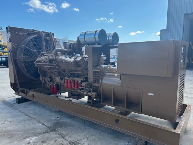 1250 KW Cummins #KTA50-G3, 1800 RPM, 60 HZ 480 Volts, 1016 hours, 1989 - Image 5