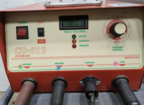 Pro-Weld #CS-512, #2-3/8", 110 V., 1 phase, capacitor discharge stud welder, 24 studs/min - Image 8