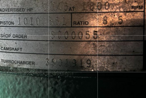 600 KW Cummins #GTA38, 1800 RPM, 480 Volts, enclosed, 261 hours - Image 8